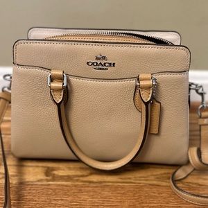 Coach Mini Darcie Carryall In Colorblock